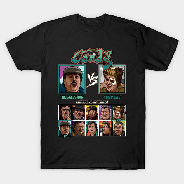 John Candy Fighter T-Shirt by RetroReview